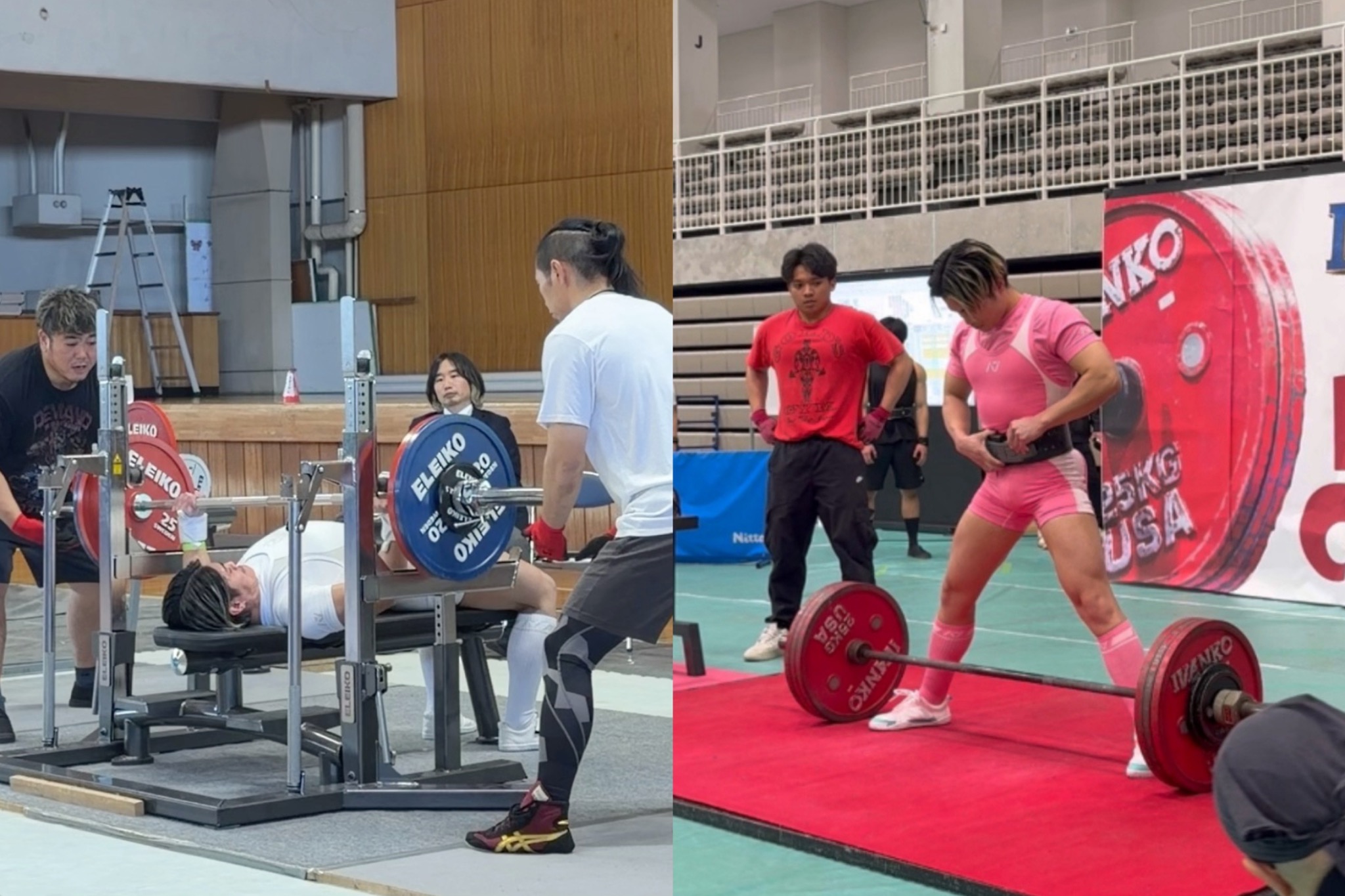 川崎充 パワーリフティング大会写真